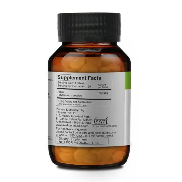 Merlion Naturals Amla 500mg Tablets For Sale