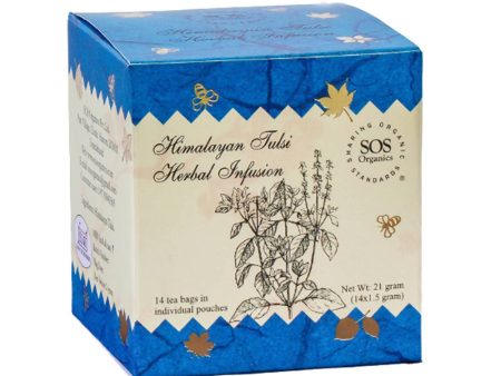 SOS Organics Himalayan Tulsi Herbal Infusion on Sale