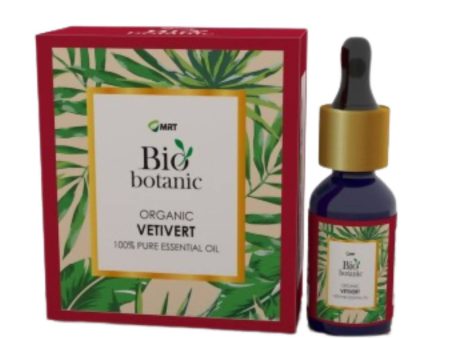 MRT Organics Bio Botanic Vetiver Pure Essential Oil Fashion