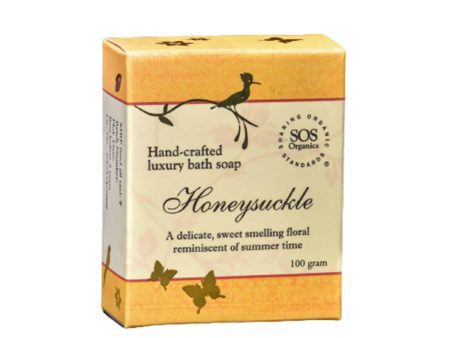 SOS Organics Honeysuckle Luxury Bath Soap Discount