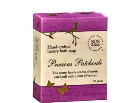 SOS Organics Precious Patchouli Luxury Bath Soap Hot on Sale