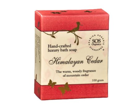 SOS Organics Himalayan Cedar Luxury Bath Soap on Sale