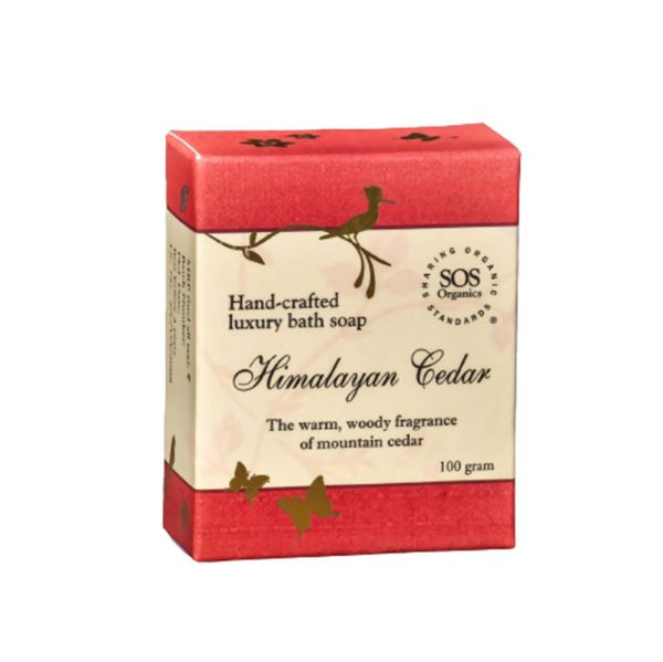 SOS Organics Himalayan Cedar Luxury Bath Soap on Sale