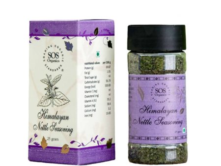 SOS Organics Himalayan Nettle Seasoning Online now