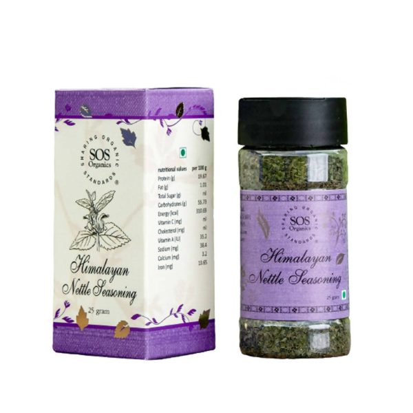 SOS Organics Himalayan Nettle Seasoning Online now