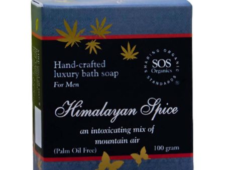 SOS Organics Hemp Soap for Men Himalayan Spice Supply