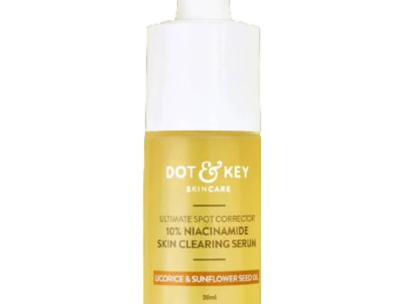 Dot & Key 10% Niacinamide Skin Clearing Face Serum With 10% Niacinamide, 1% Zinc & Sunflower Seed Oil Cheap