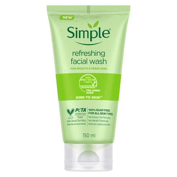 Simple Refreshing Facial Wash Online now