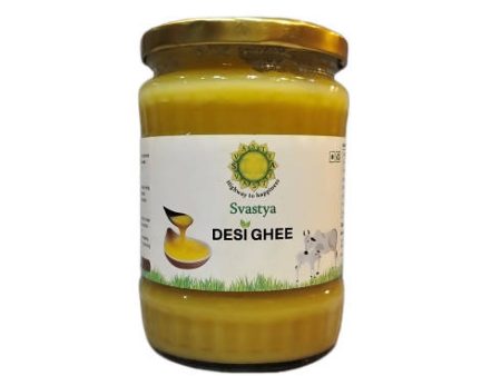 Svastya Desi Ghee | Vedic Bilona Method | Churned From Curd | Cow Ghee Pure, Healthy & Natural Cheap