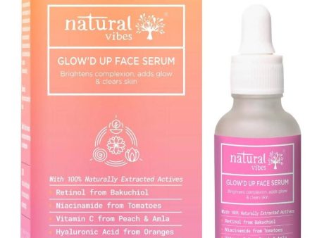 Natural Vibes Glow d Up Face Serum For Sale