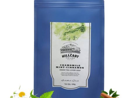 The Hillcart Tales Chamomile Mint-Cinnamon Green Tea Loose Leaf on Sale