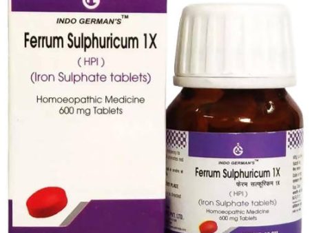 Indo German s Homeopathy Ferrum Sulphuricum Tablets Sale