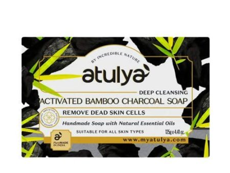 Atulya Activated Bamboo Charcoal Soap Cheap