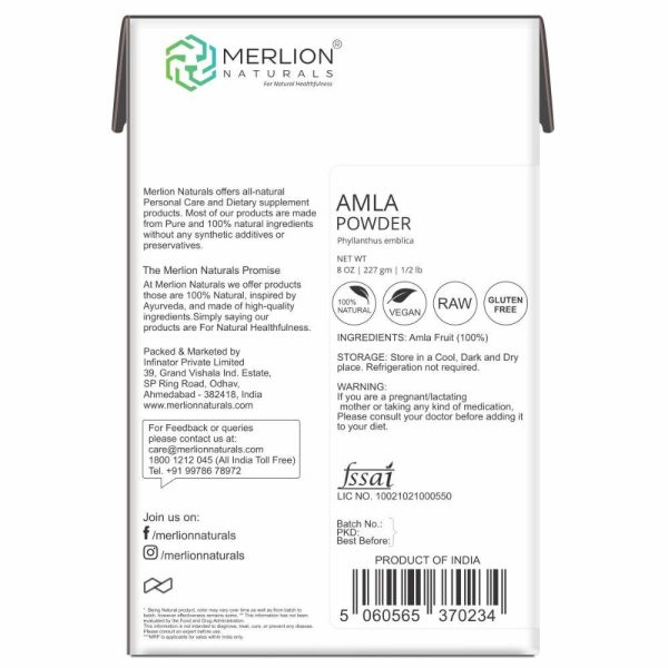 Merlion Naturals Amla Powder (Indian Gooseberry) For Cheap