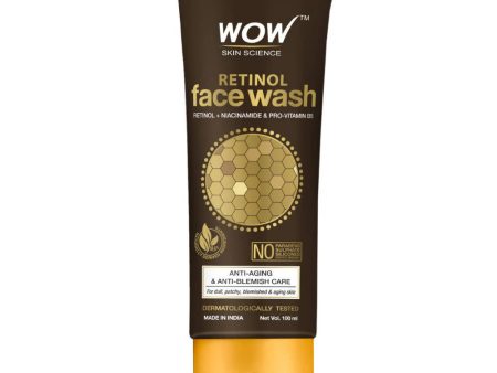 Wow Skin Science Retinol Face Wash on Sale