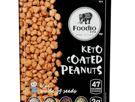 Foodio Keto Coated Peanuts Online Hot Sale