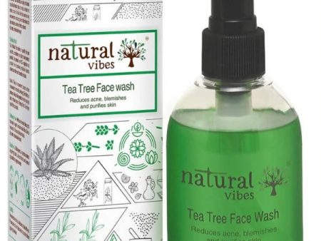 Natural Vibes Ayurvedic Tea Tree Face Wash Fashion