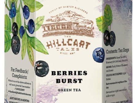 The Hillcart Tales Berries Burst Green Tea Bags Hot on Sale