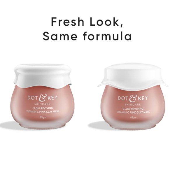 Dot & Key Glow Reviving Vitamin C Pink Clay Face Mask Supply