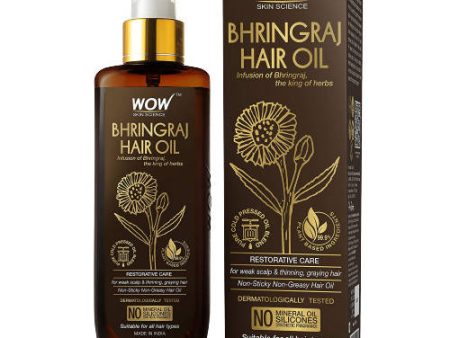 Wow Skin Science Bhringraj Hair Oil Online Sale