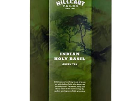 The Hillcart Tales Indian Holy Basil Green Tea Bags Supply