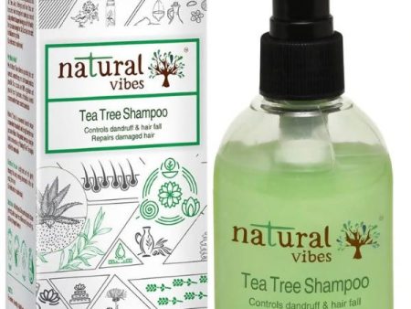 Natural Vibes Ayurvedic Tea Tree Shampoo For Discount