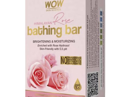 Wow Skin Science Himalayan Rose Bathing Bar Cheap