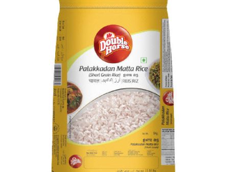 Double Horse Palakkadan Matta Rice (Short Grain Rice) Hot on Sale