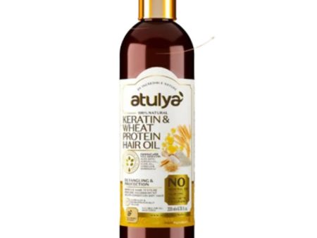 Atulya Natural Keratin & Wheat Protein Hair Oil Fashion