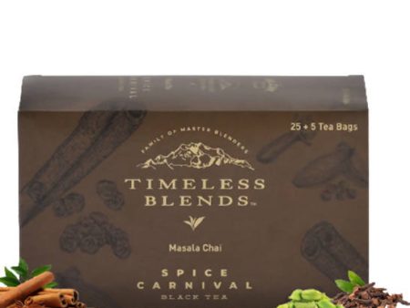 The Hillcart Tales Timeless Blends Spice Carnival Black Tea Bags Online now