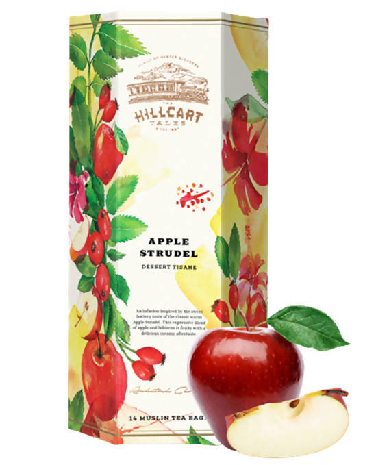 The Hillcart Tales Apple Strudel Dessert Tisane Tea Bags Sale