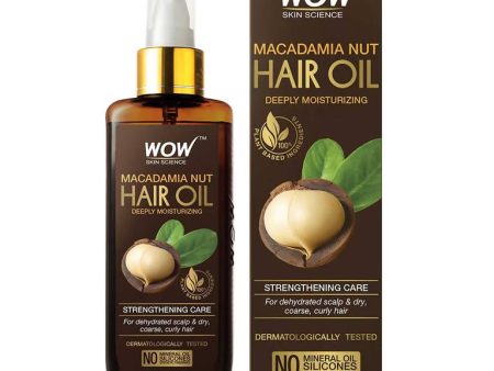 Wow Skin Science Macadamia Nut Hair Oil Online