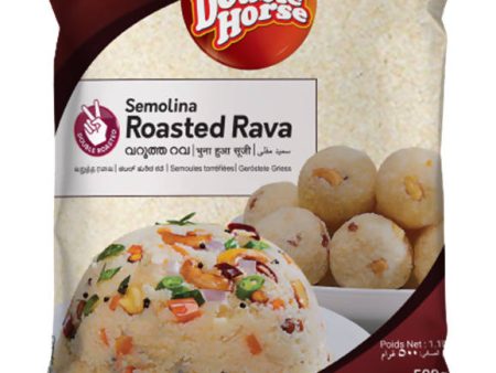 Double Horse Semolina Roasted Rava Online now