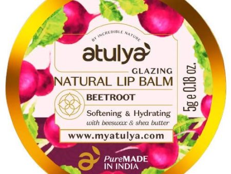 Atulya Natural Beet Root Lip Balm on Sale